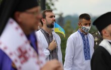 Фото 16: Львів започаткував нову традицію — над Меморіалом пам’яті Героїв Небесної Сотні підняли Державний Прапор України