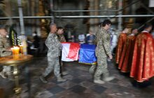 Фото 12: У Львові перепоховали українця, який загинув під час російсько-грузинської війни