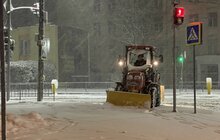 Фото 13: Львів засніжило: цієї ночі місто прибирало 68 одиниць техніки та понад 1 тис двірників