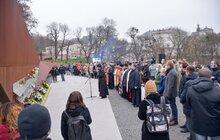 Фото 11: У Львові з нагоди Дня Гідності та Свободи організували мистецьку акцію