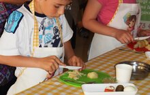 Фото 5: Діти учасників АТО взяли участь в кулінарному майстер-класі