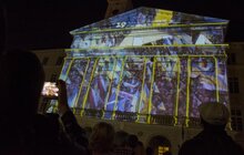 Фото 4: З нагоди Дня Незалежності України на фасаді Ратуші у Львові відбувся відеомапінг
