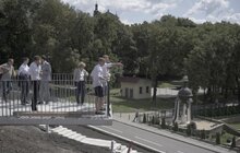 Фото 12: Будівництво першої частини Меморіалу пам’яті Героїв Небесної Сотні на стадії завершення