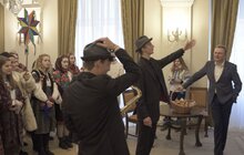 Фото 4: Українська академія лідерства заколядувала в Ратуші та презентувала вертепне дійство