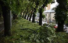 Фото 14: Аварійні бригади оперативно ліквідовують наслідки негоди в місті