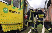 Фото 1: На базі об’єктів вагоноремонтних майстерень Львівелектротрансу організували практичні заняття для майбутніх рятувальників