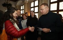 Фото 3: У Львові, на площі Ринок, відкрилась різдвяна пошта (фото/відео)