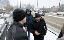 Фото 6: Рух мостом на вул. Кульпарківській обмежили для великогабаритних авто, громадський транспорт їхатиме лівими смугами (відео)