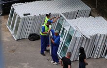 Фото 10: Відновлення Львова після ракетного обстрілу: за кошти благодійників розпочали встановлення нових вікон (відео)