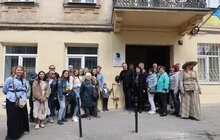Фото 3: До 60-річчя від дня народження Петра Радковця у Львові відкрили меморіальну таблицю та погасили марку