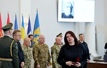 Фото 4: До Дня міста у Львові 35 захисників посмертно нагородили «Почесним знаком святого Юрія» (фото)