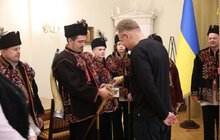 Фото 9: До Львова з колядою завітали гуцули з Криворівні
