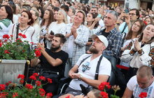 Фото 7: Концерт львівського хору «Гомін» зібрав на площі Ринок 10 тисяч людей (фото)