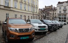 Фото 2: Захисникам передали 15 квадроциклів та 15 авто: зусилля об’єднали Fritt Ukraina, Meest Express, данський доброчинець та мерія Львова