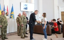 Фото 14: Ще 30 львів’ян посмертно нагородили «Почесним знаком Святого Юрія» за оборону Незалежності України (фото)