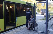 Фото 15: Водіїв та контролерів Львова навчали, як допомагати маломобільним людям користуватись громадським транспортом (відео)