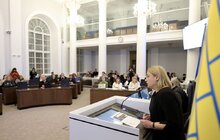 Фото 5: Мешканцям представили проєкт бюджету Львівської громади на 2025 рік (відео)