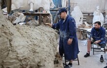 Фото 7: У Львові встановлять скульптуру Ярослава Мотики, яку створюють ветерани та митці (відео)