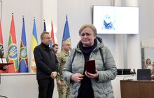 Фото 11: У День захисників і захисниць 30 львів’ян посмертно нагородили «Почесним знаком Святого Юрія» (фото)