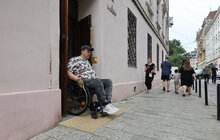Фото 21: Як у Львові перевіряють заклади на доступність 