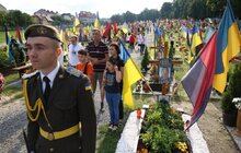 Фото 1: У День Незалежності України Львів вшанував полеглих захисників