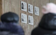 Фото 6: На фасаді львівської школи відкрили одразу 5 меморіальних таблиць пам'яті загиблих захисників України (відео)