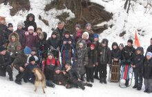 Фото 7: У Львові відбулася першість УДЮМК Шевченківського району зі спуску на санка