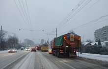 Фото 77: Комунальні служби працюють у посиленому режимі, задля прибирання міста від снігу