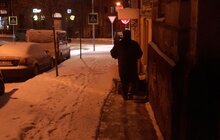 Фото 45: Для посипання доріг від ожеледиці минулої доби використано 527 м3 піскосуміші та 186 м3 солі