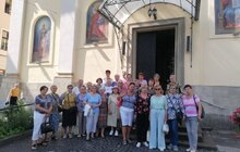 Фото 3: Для літніх панів та панянок організували екскурсію у Палеонтологічний музей