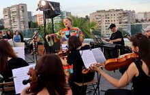 Фото 1: Ніно Катамадзе виступила для пацієнтів центру НЕЗЛАМНІ