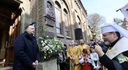 У Львові відкрили меморіальну таблицю Блаженнішому Любомиру Гузару