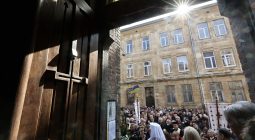 У Львові відкрили меморіальну таблицю Блаженнішому Любомиру Гузару