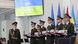 У Львові військових посмертно нагородили «Почесним знаком святого Юрія»