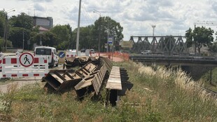 Будівництво шляхопроводу на Рясне