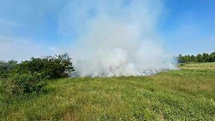 У Дублянах загорілися торфові поля