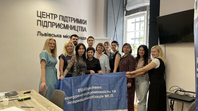 Фото: Бровари та Чернівці переймають досвід Львова у створенні Центру підтримки підприємництва