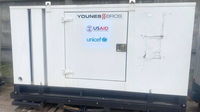 Фото: Дитячий фонд ООН (ЮНІСЕФ) передав 6 генераторів для потреб Львівводоканалу
