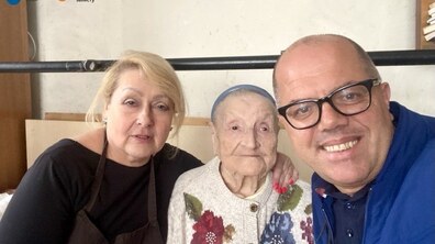 Фото: Столітні ювілярки: місто вітає довгожительок