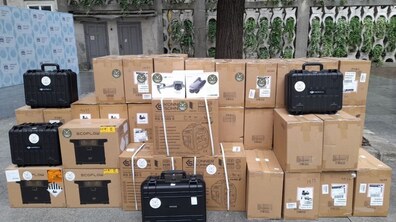 Фото: Від громади Львова військовим передали нову партію обладнання на 7,1 млн грн