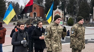 Фото: У Львові вшанували пам’ять полковника УПА Василя Левковича