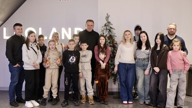 Міський голова Андрій Садовий з вихованцями Центру підтримки дітей в LEOLAND