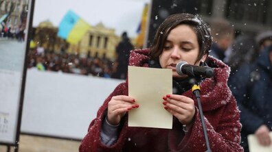 Фото: У Львові відбувся Поетичний марафон «Вірші Майдану»