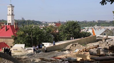 Фото: Меморіал пам’яті Героїв Небесної Сотні у Львові відкриють до Дня Незалежності