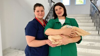 Фото: Мріяла стати мамою відколи вийшла заміж: спеціалісти лікарні святої Анни допомогли львів’янці народити первістка після довгих років безпліддя