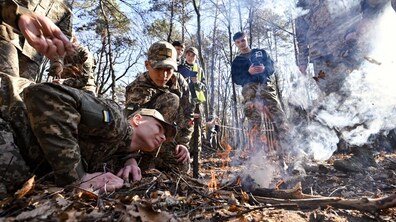 Фото з теренової гри Анастасії Смольєнко для Львівської міської ради