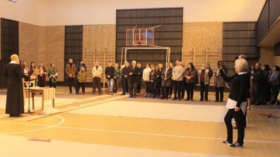 Фото: На Погулянці відкрили відремонтовану сучасну спортивну залу