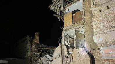 Фото: На проспекті Свободи у Львові обвалилась частина будинку