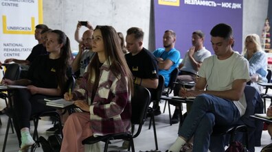 Фото: Провідний австрійський терапевт провів навчання для фахівців UNBROKEN