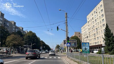 Фото: Світлофори синхронізували на ще одній ділянці вулиці Володимира Великого